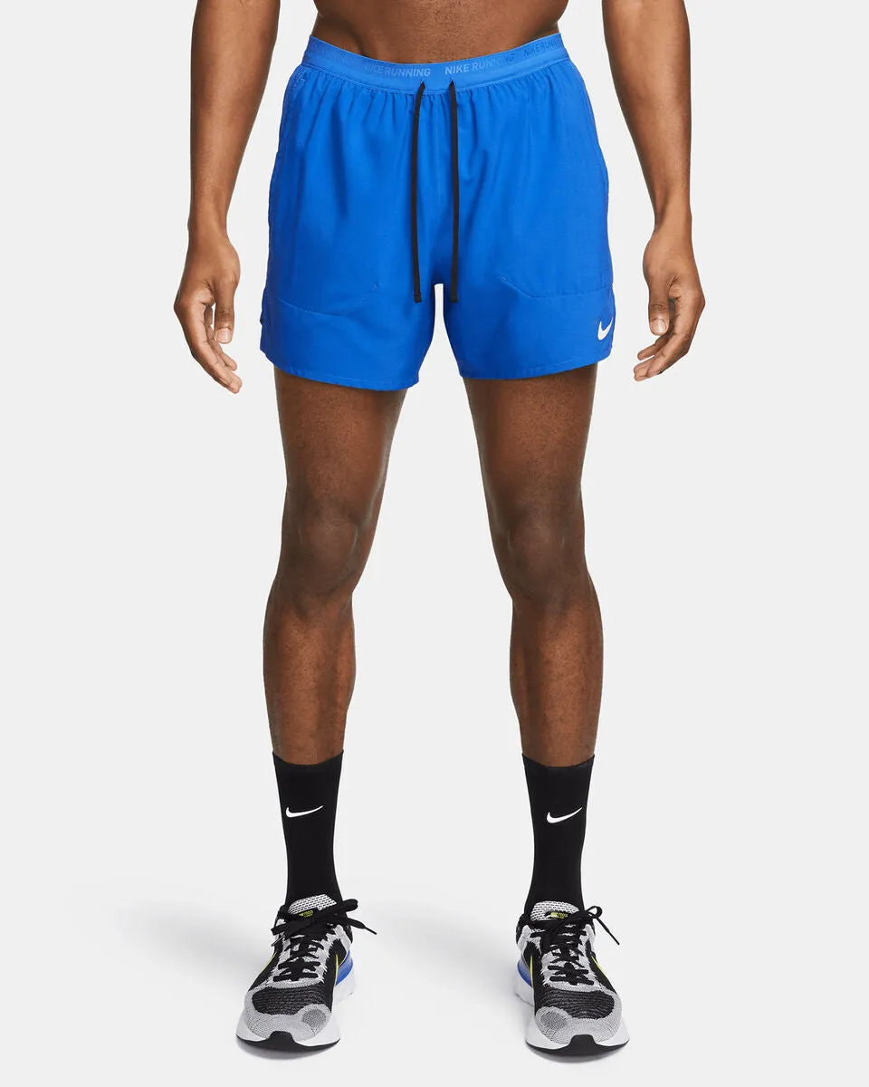 PANTA NIKE RUNNING PANTALONCINI SHORTS UOMO CROSSFIT AZZURRO