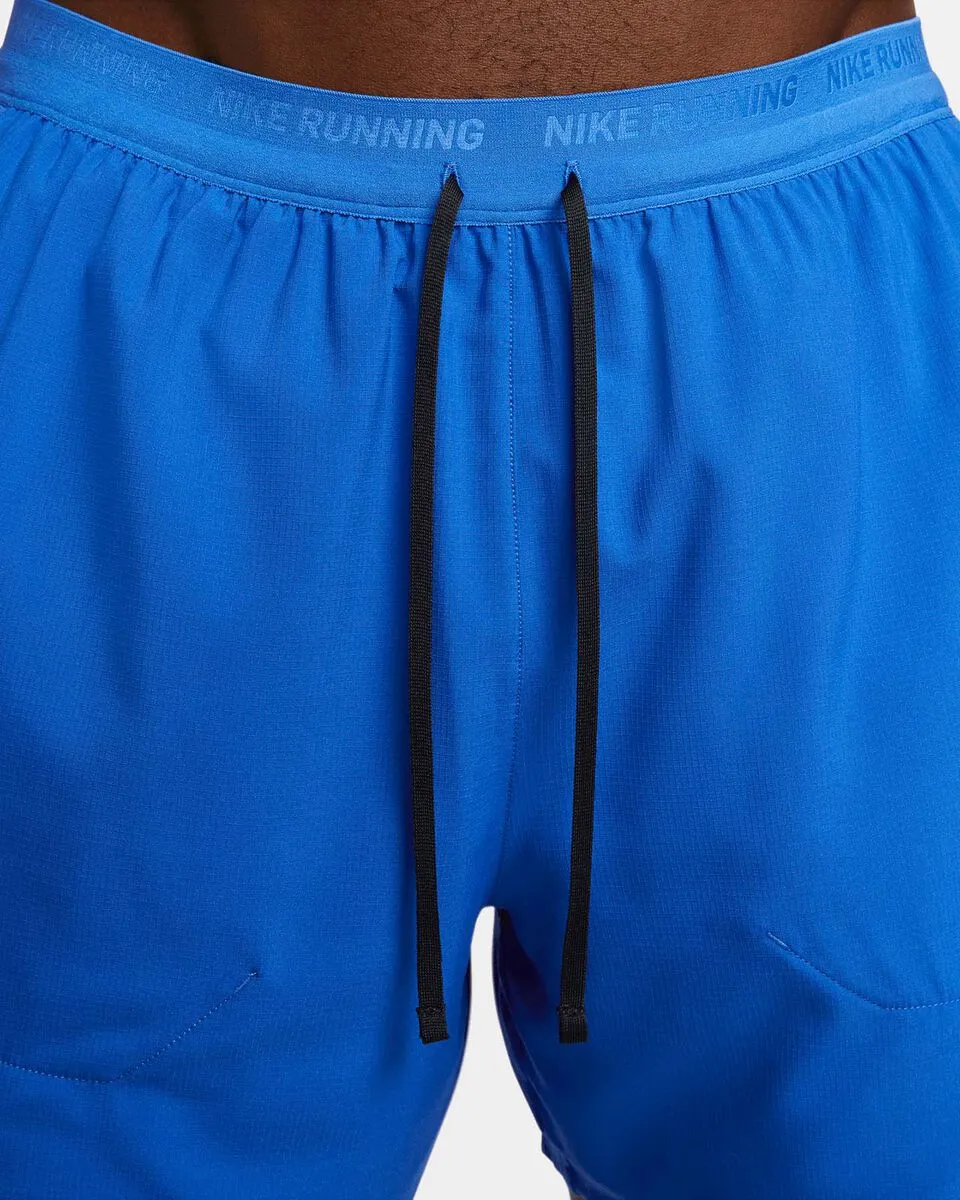 PANTA NIKE RUNNING PANTALONCINI SHORTS UOMO CROSSFIT AZZURRO