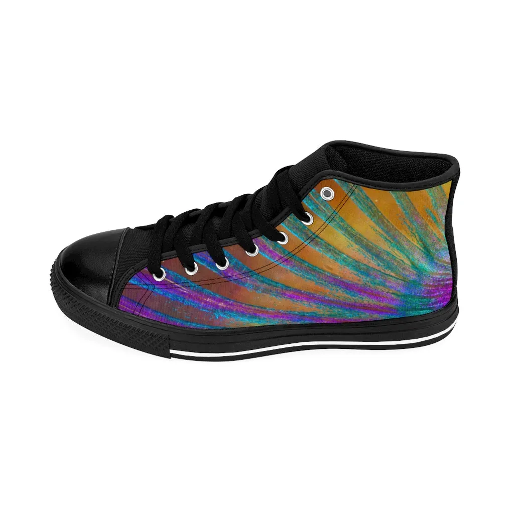 Parrotfish Fin Women's High-top Sneakers