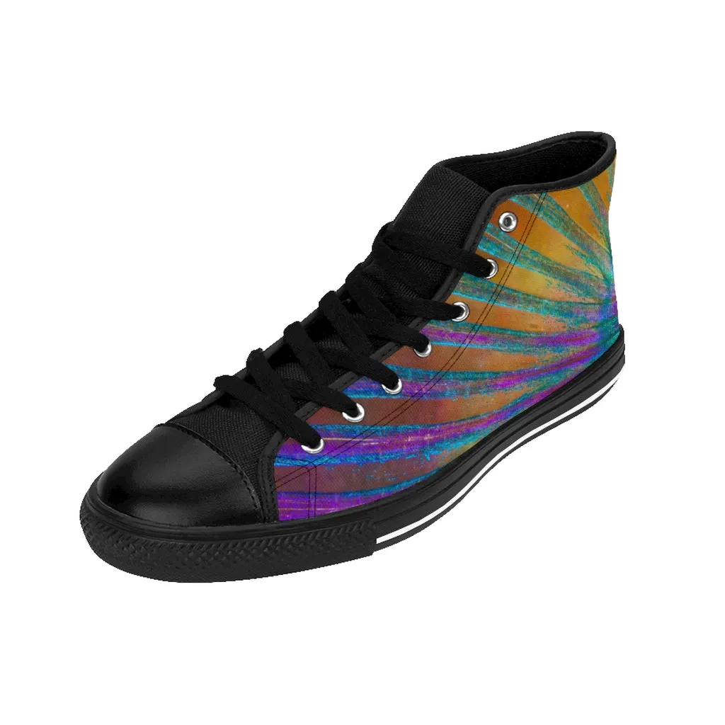 Parrotfish Fin Women's High-top Sneakers