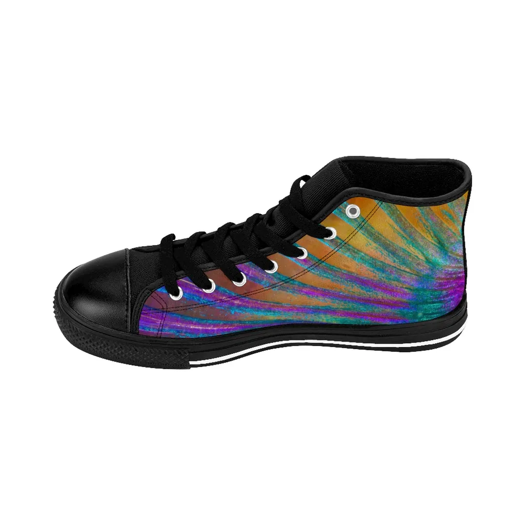 Parrotfish Fin Women's High-top Sneakers