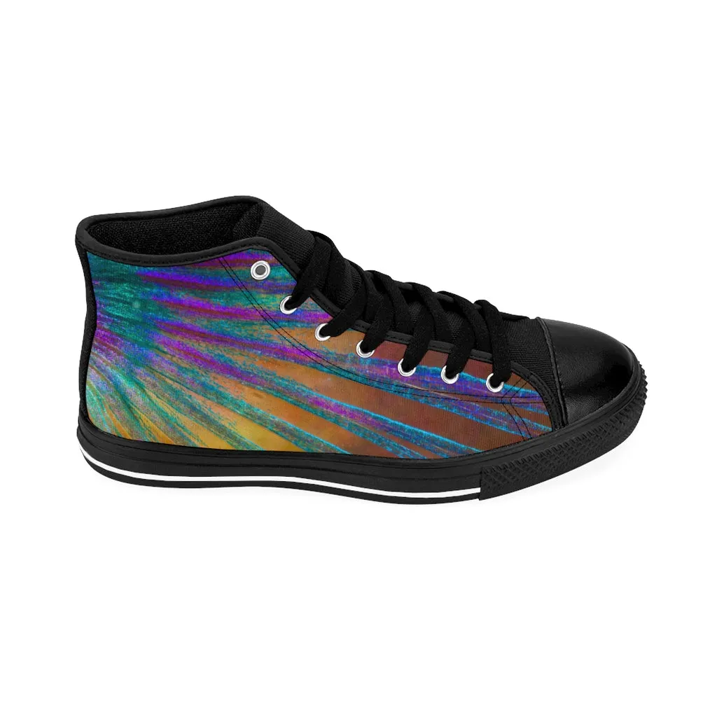 Parrotfish Fin Women's High-top Sneakers