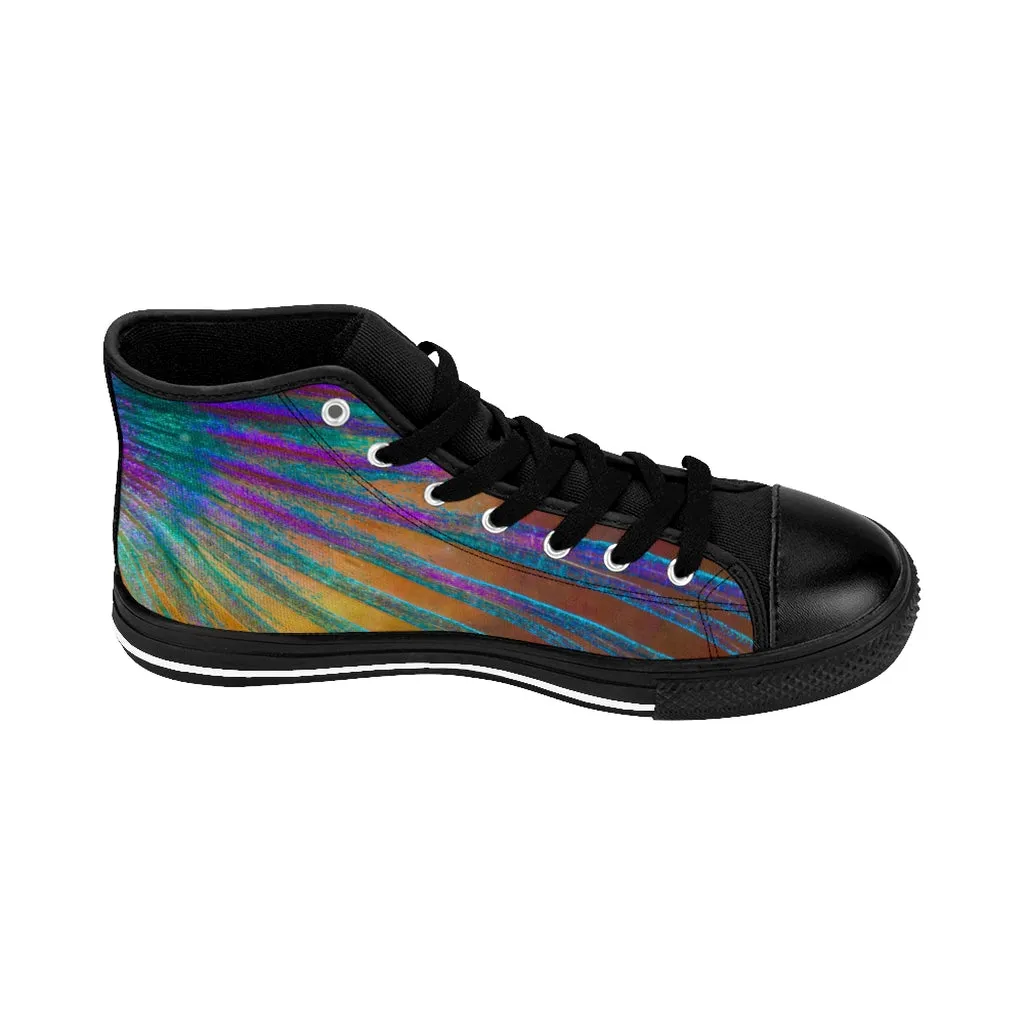 Parrotfish Fin Women's High-top Sneakers