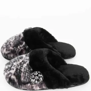 Pia Rossini Carmen Slippers - Grey