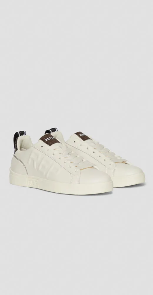 Polaris Lace Up Leather Sneakers