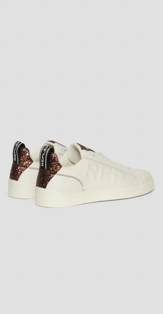 Polaris Lace Up Leather Sneakers
