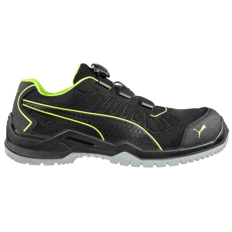 Puma FUSE TC Groen DISC Low 644211 S1P Zwart/Groen