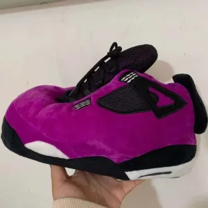 Purple Winter Slippers | Cozy, Plush & Non-Slip Indoor Comfort