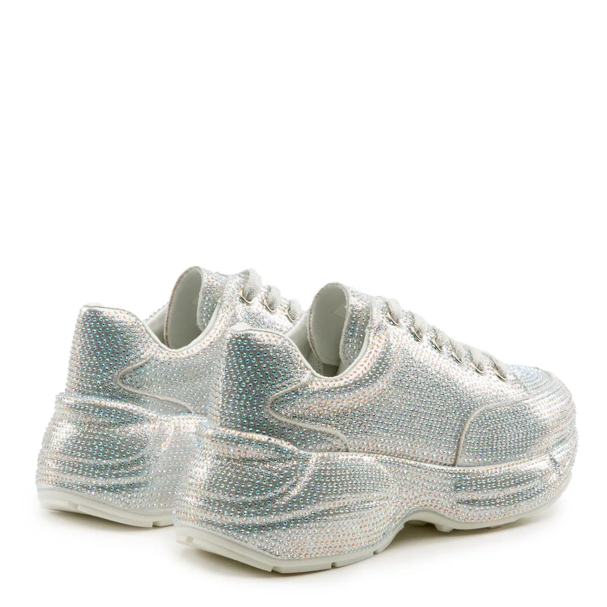 Queendom-2 Chunky Bedazzled Sneaker