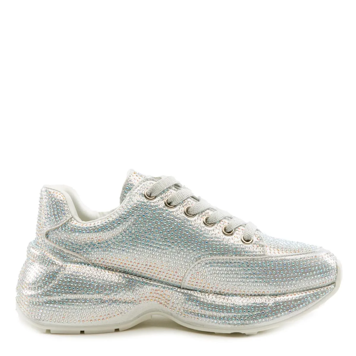 Queendom-2 Chunky Bedazzled Sneaker