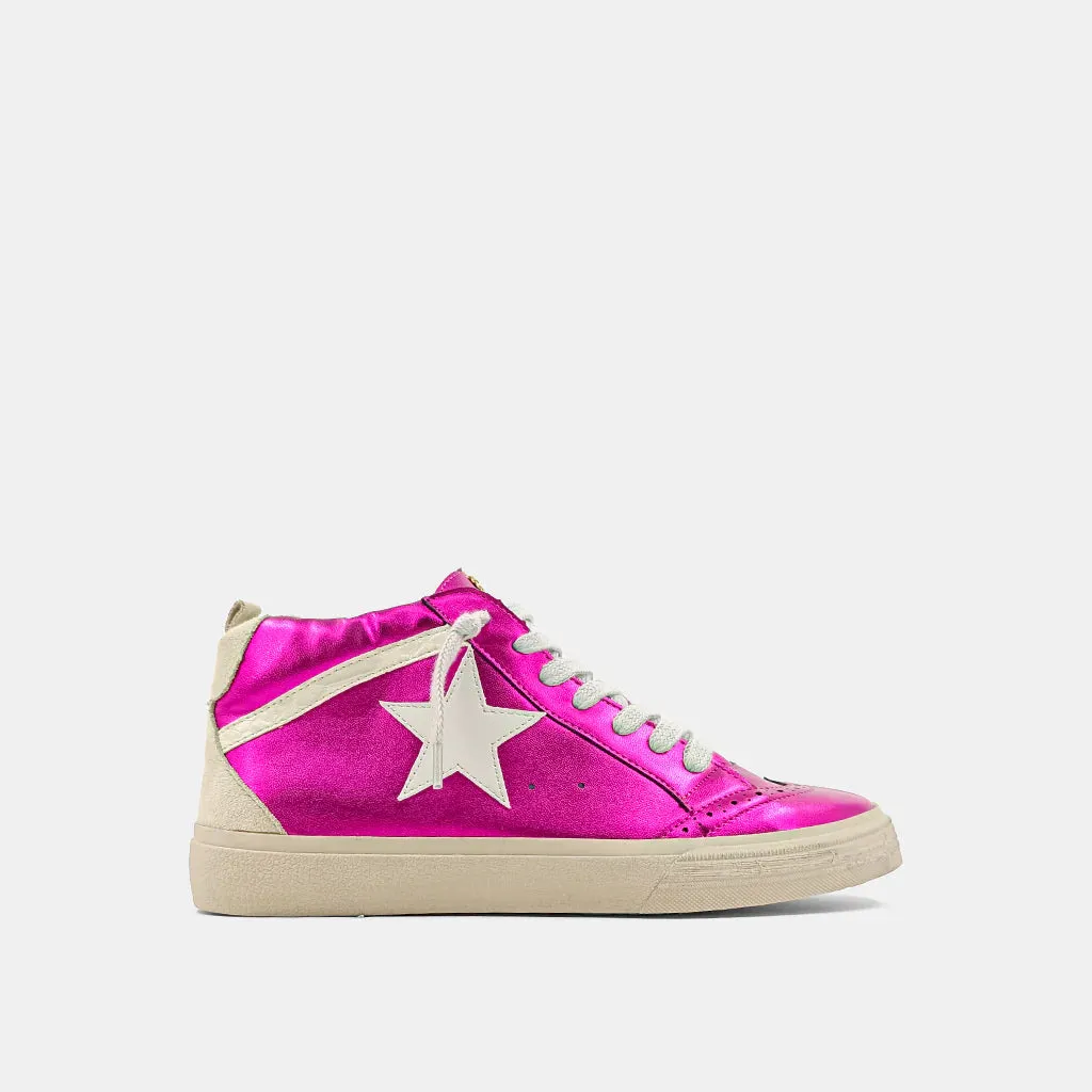 "Paulina Bright Pink" Shu Shop Sneakers