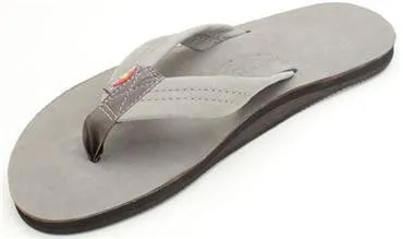 Rainbow Single Layer Premier Leather with Arch Support Men's Sandal