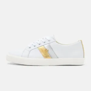 Ralph Lauren Janson II Leather White Women