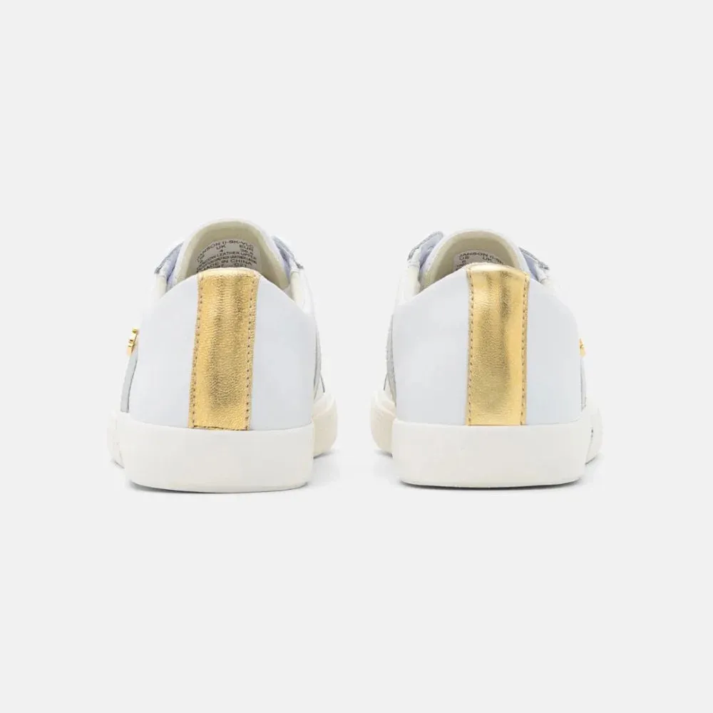 Ralph Lauren Janson II Leather White Women
