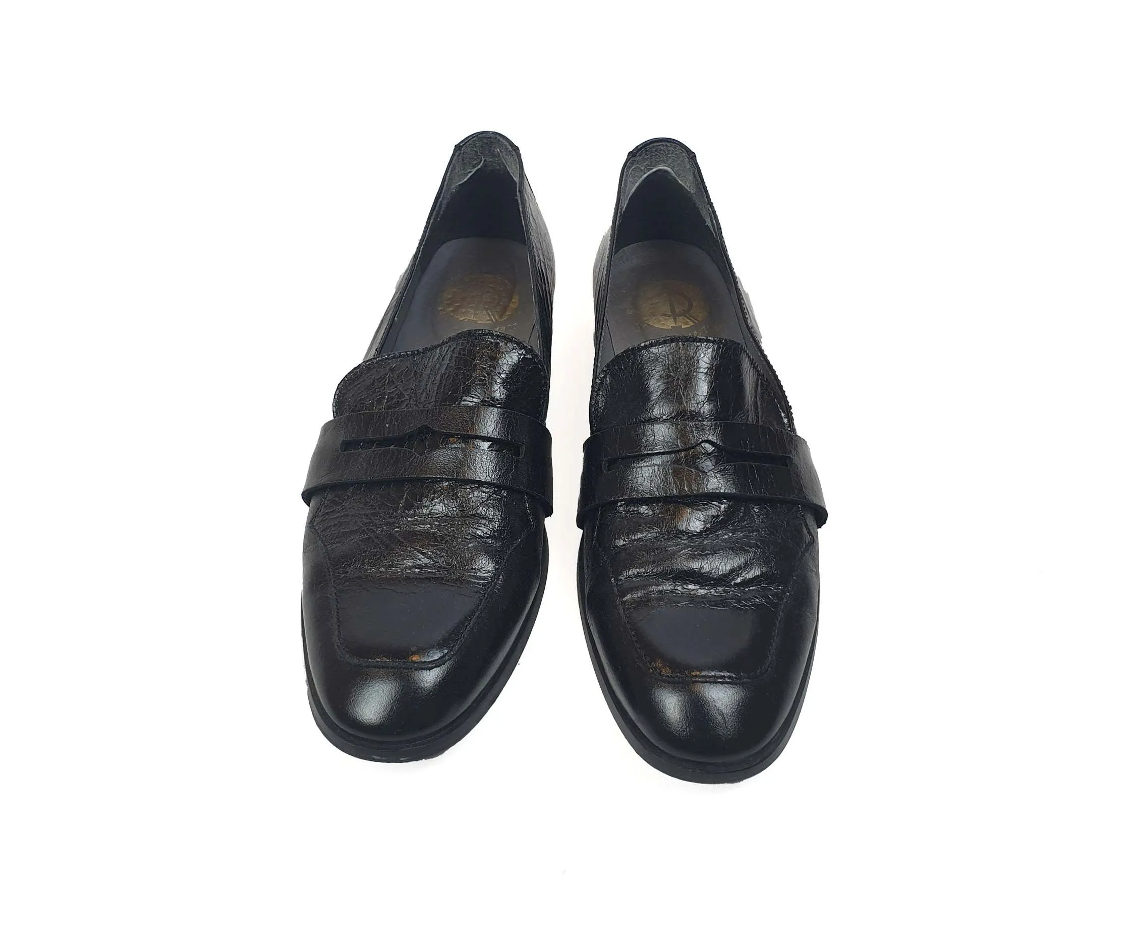 Red or Dead black patent shoes size 39