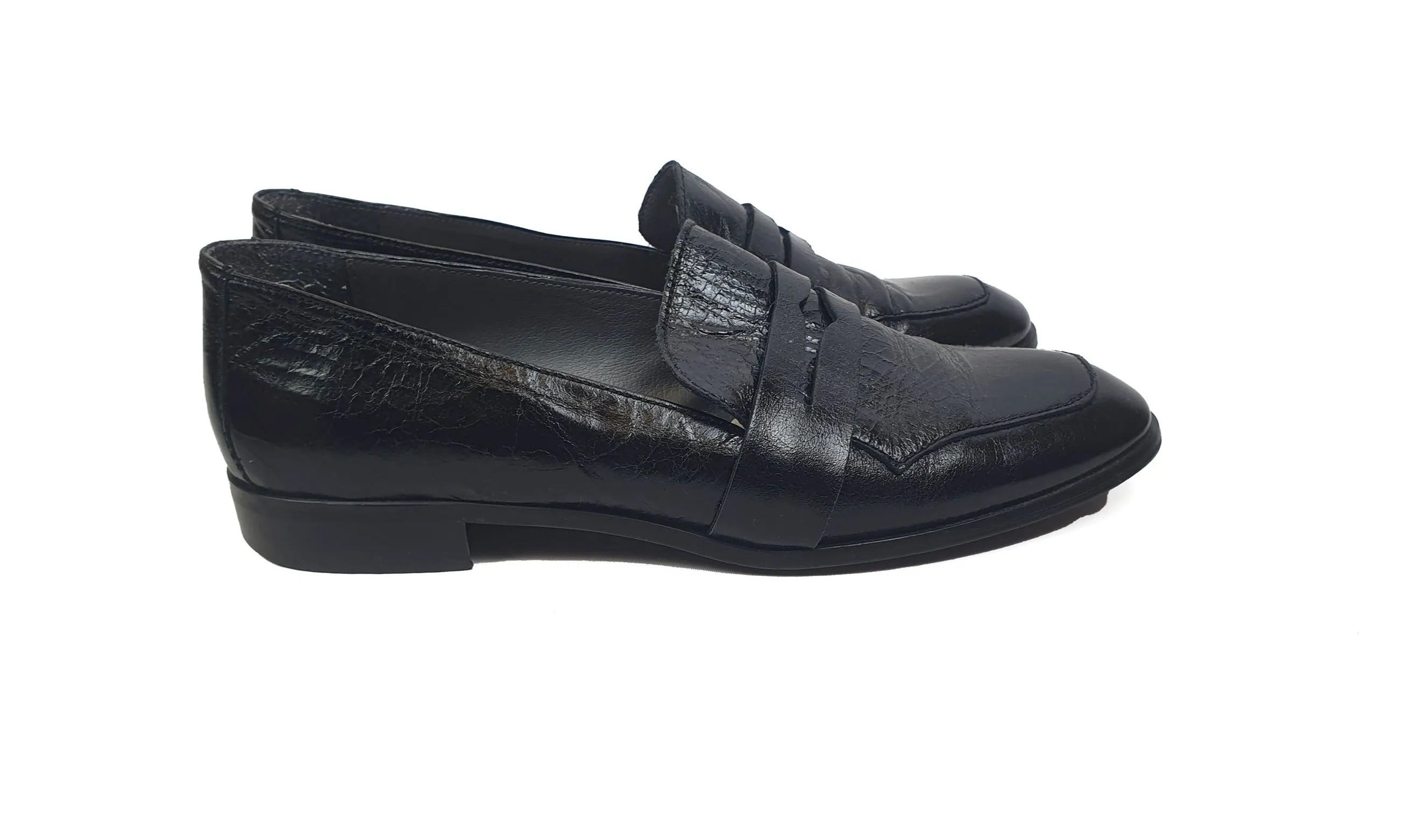 Red or Dead black patent shoes size 39