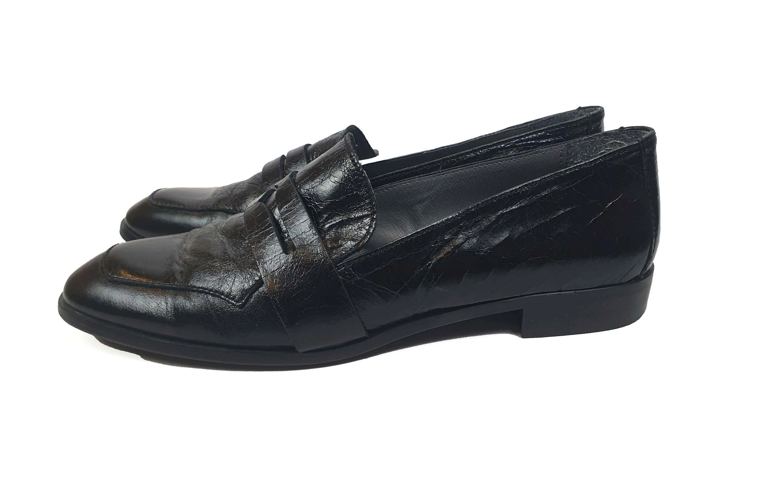 Red or Dead black patent shoes size 39