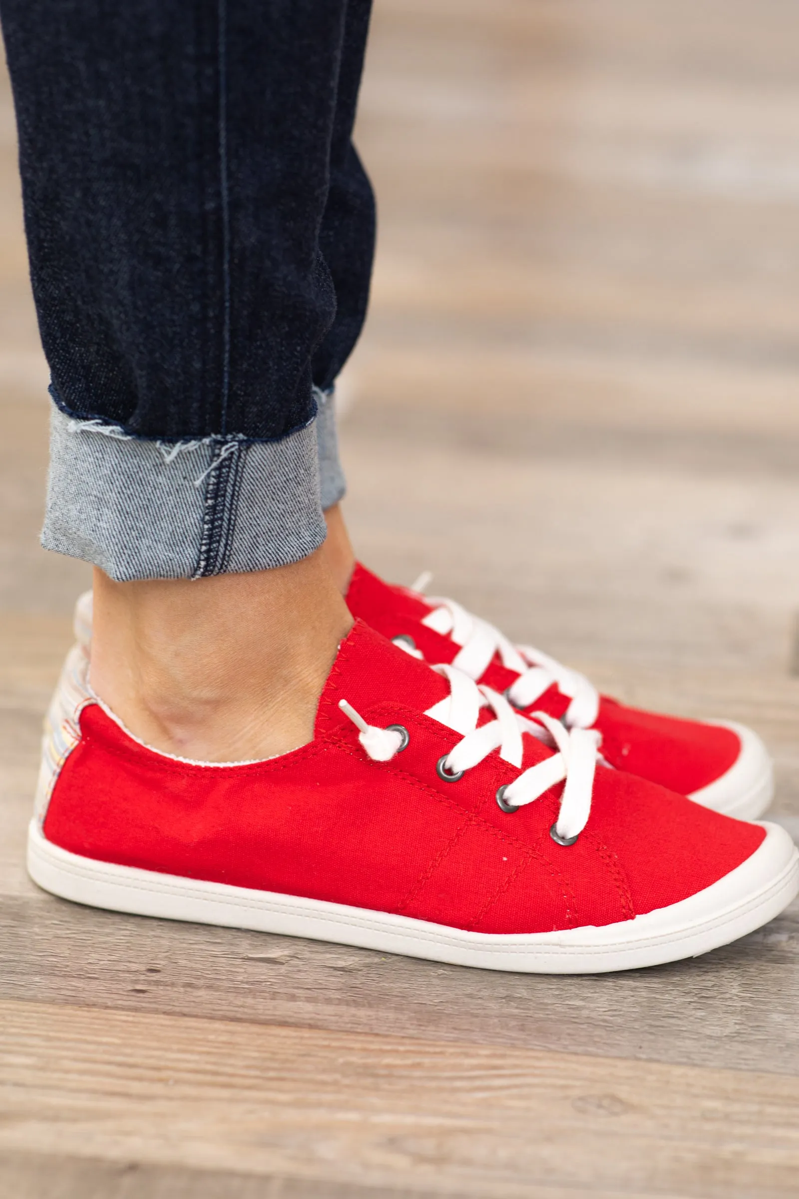 Red Sneakers