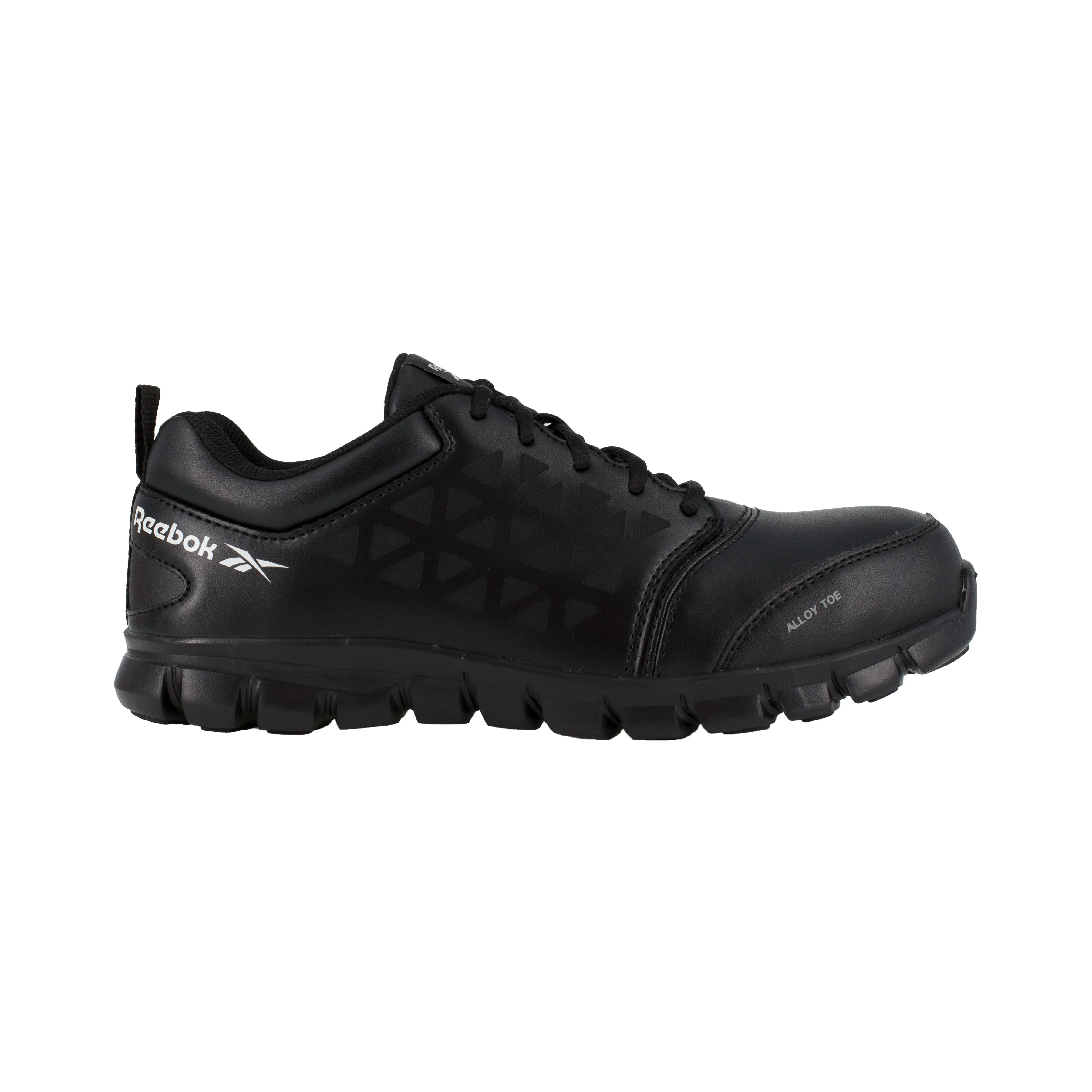 Reebok Women's Sublite Cushion Alloy Toe Athletic Work Shoe - Black - RB047