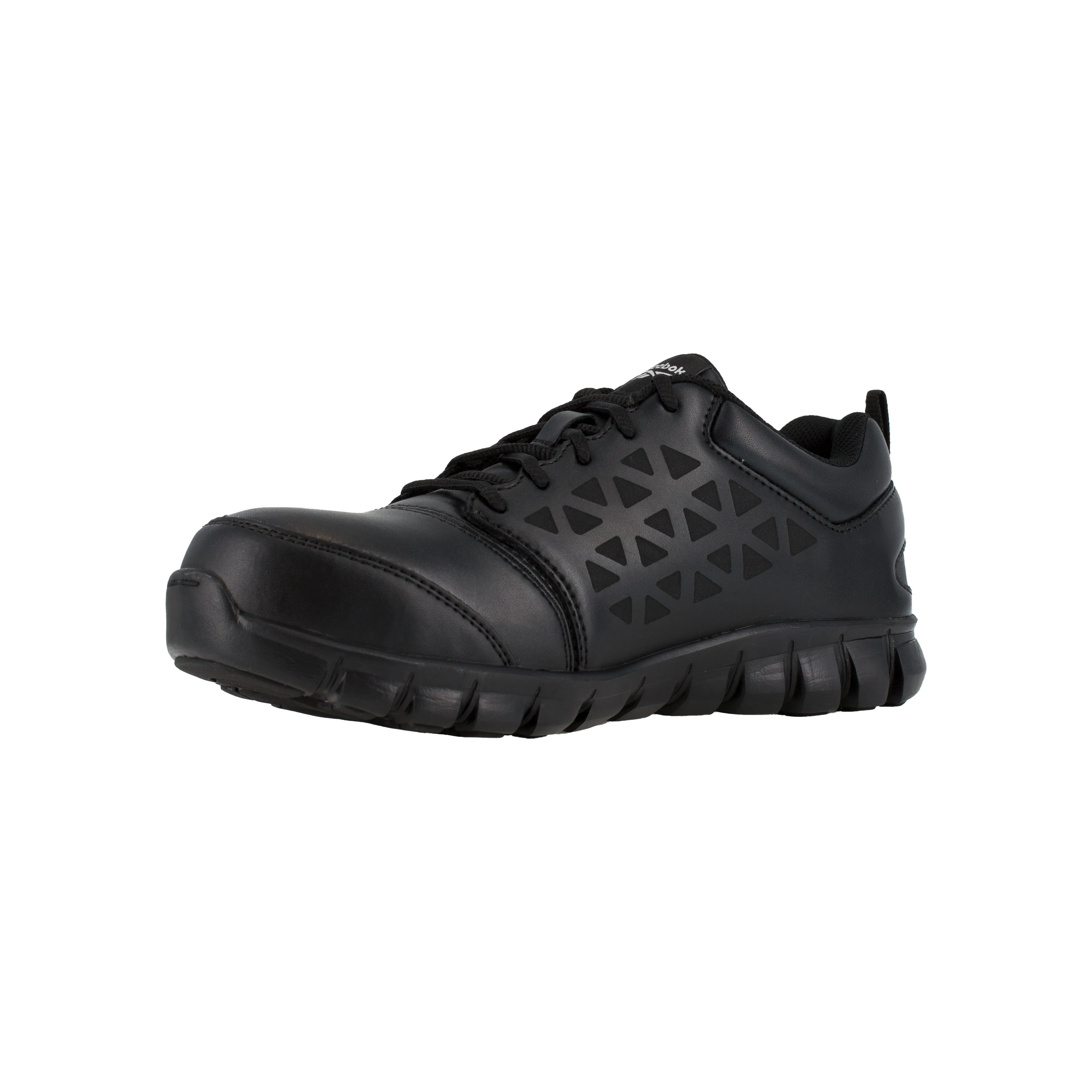Reebok Women's Sublite Cushion Alloy Toe Athletic Work Shoe - Black - RB047