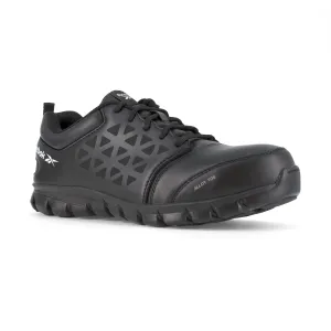 Reebok Women's Sublite Cushion Alloy Toe Athletic Work Shoe - Black - RB047