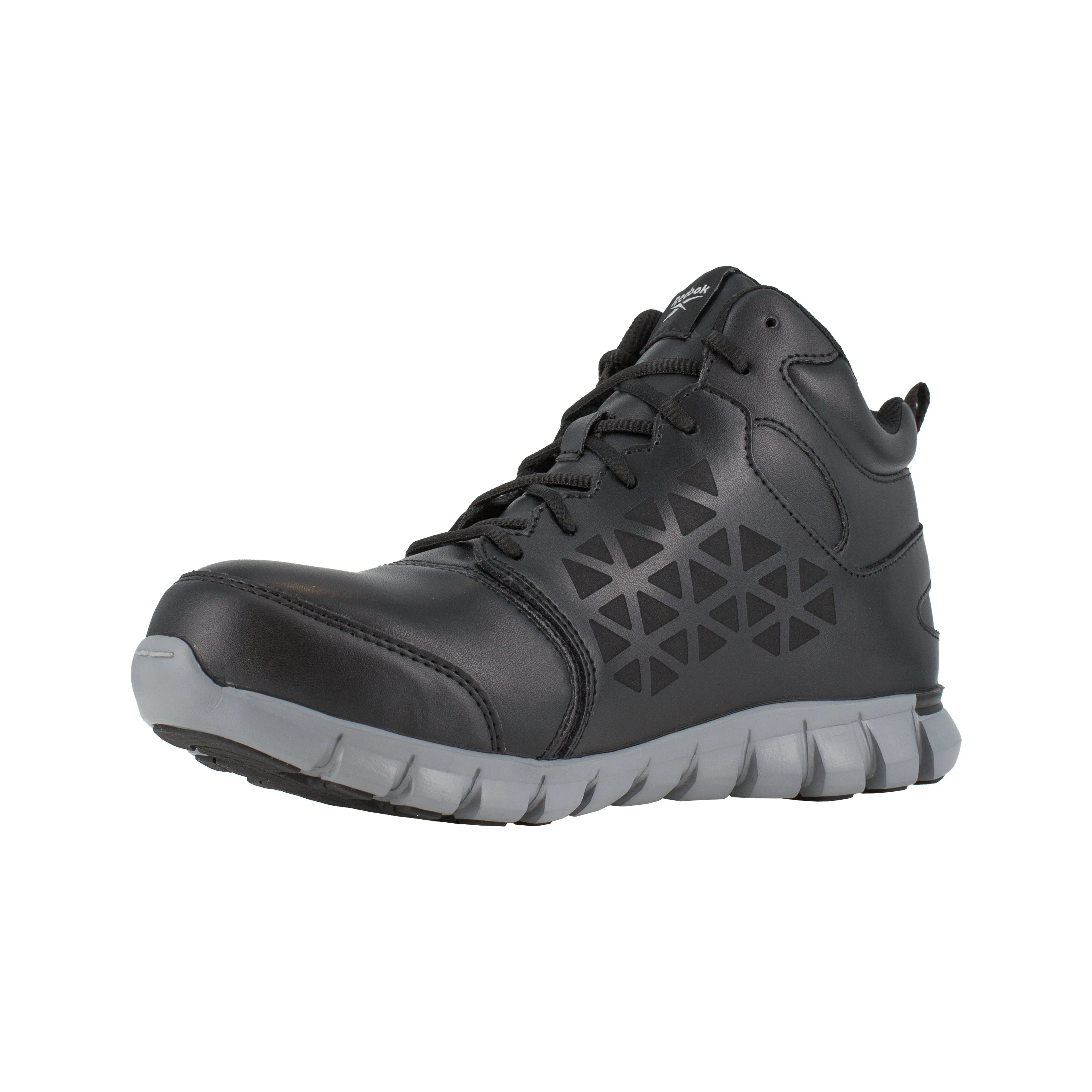 Reebok Women's Sublite Cushion Alloy Toe Athletic Work Shoe - Black - RB142