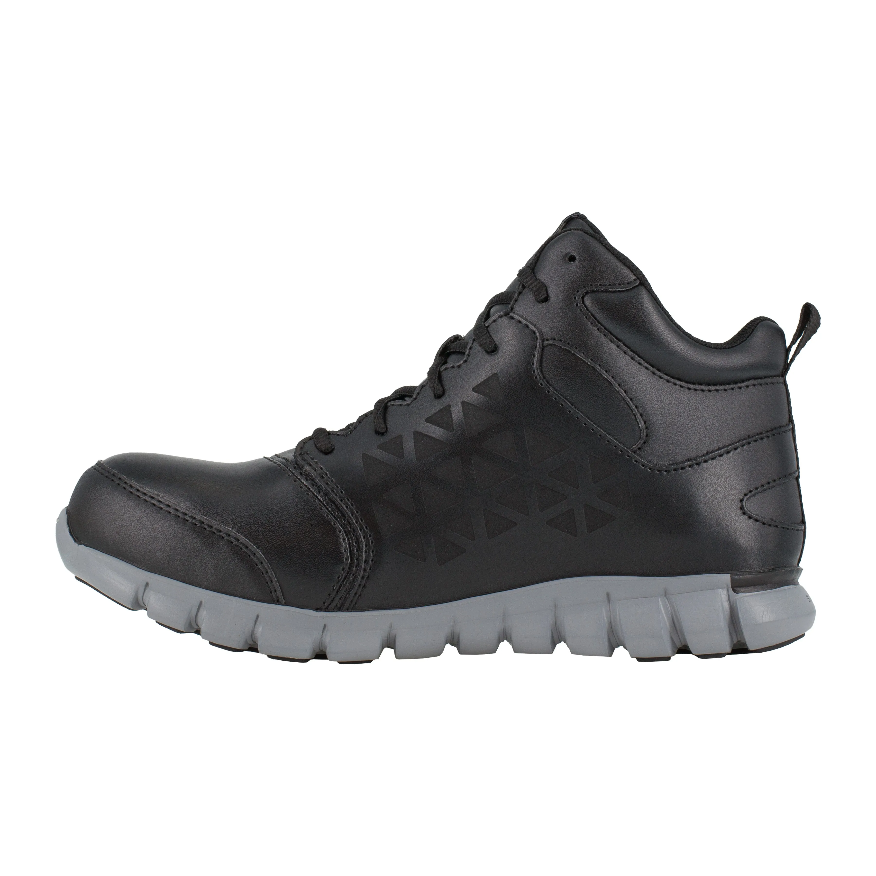 Reebok Women's Sublite Cushion Alloy Toe Athletic Work Shoe - Black - RB142