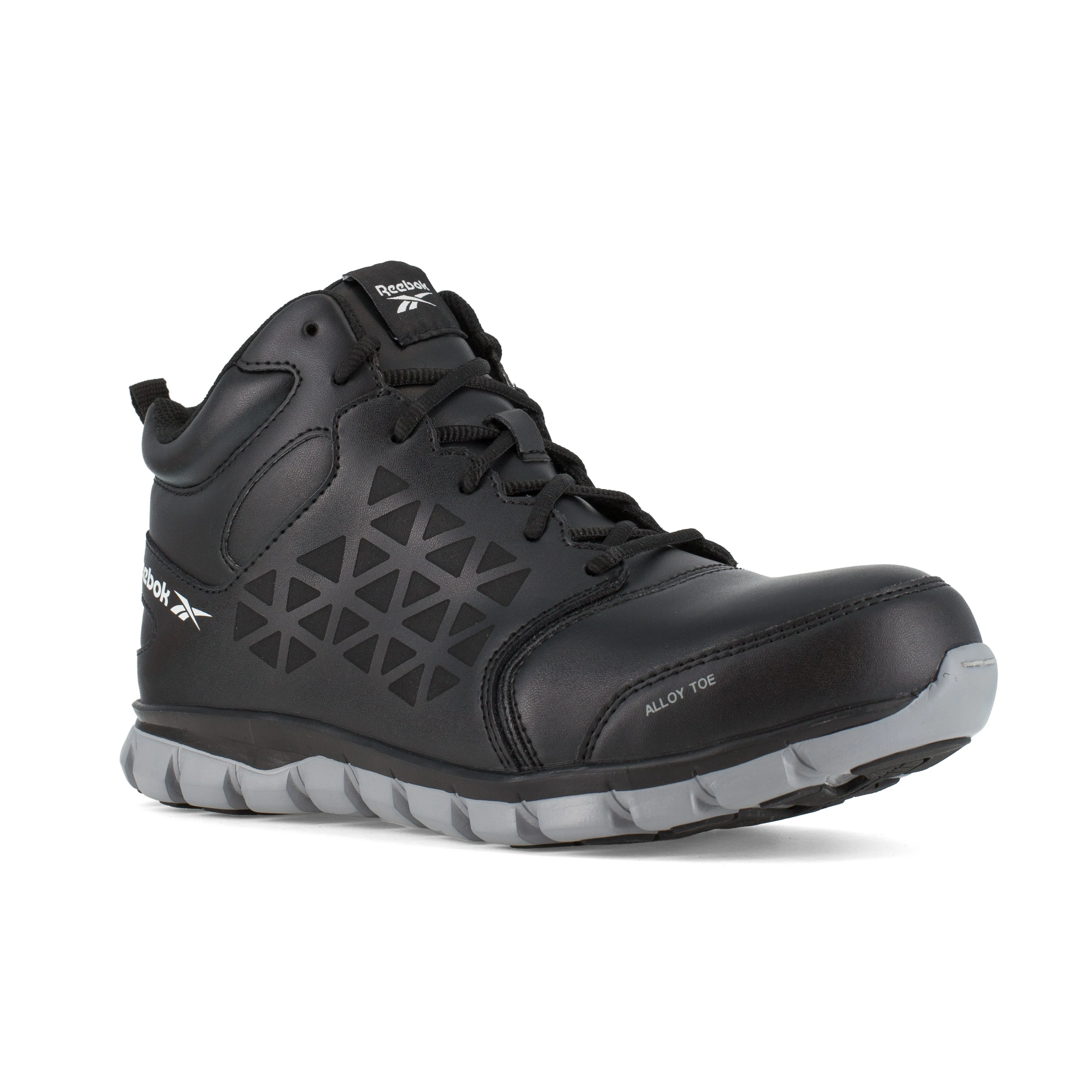Reebok Women's Sublite Cushion Alloy Toe Athletic Work Shoe - Black - RB142