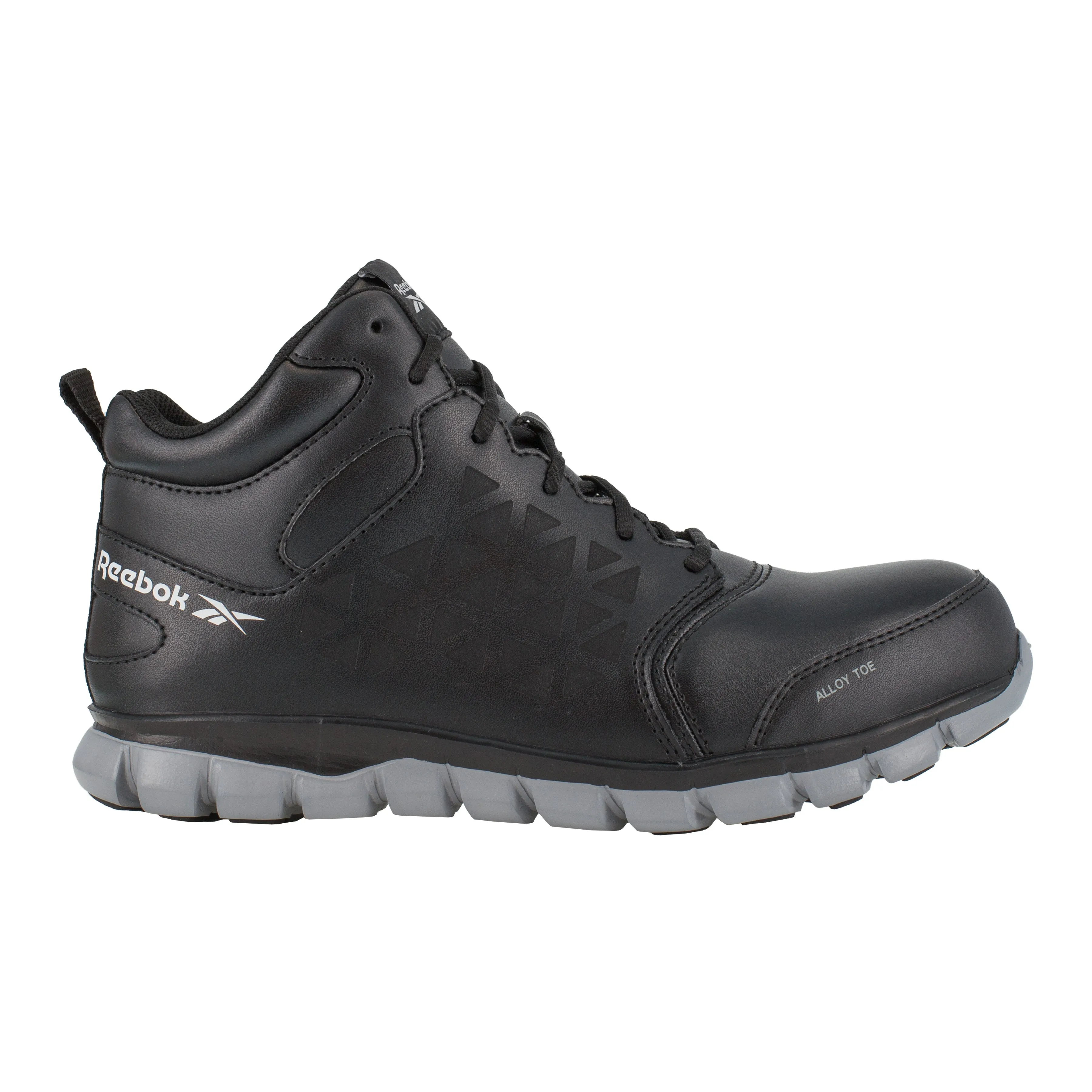 Reebok Women's Sublite Cushion Alloy Toe Athletic Work Shoe - Black - RB142