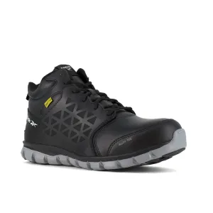 Reebok Women's Sublite Cushion Alloy Toe Athletic Work Shoe - Black - RB143