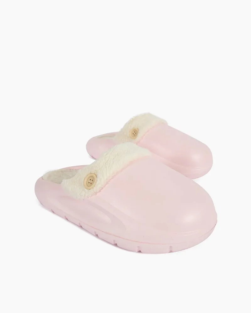 Removable Warm Waterproof and Non-slip Cotton Slippers
