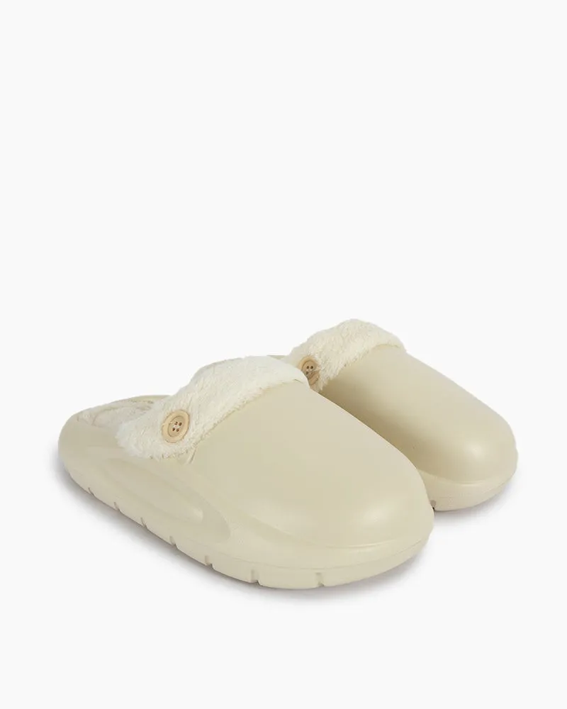Removable Warm Waterproof and Non-slip Cotton Slippers