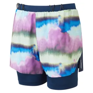Ronhill Tech Race Twin Short (Womens) - DarkNavy/MultiMirage