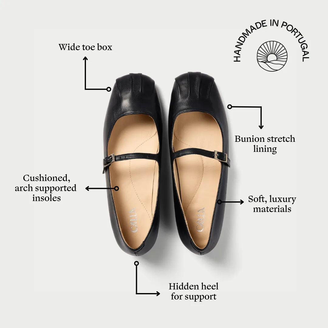 Rosemary - Black Leather