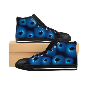 Sea Turtle Sunburst Men's High-top Sneakers