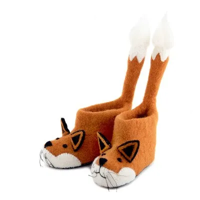 Sew Heart Felt Finlay Fox Slippers