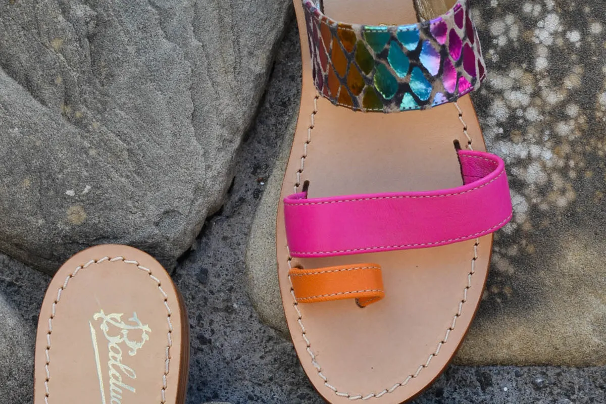 SIRENA mermaid Handmade Capri Sandal