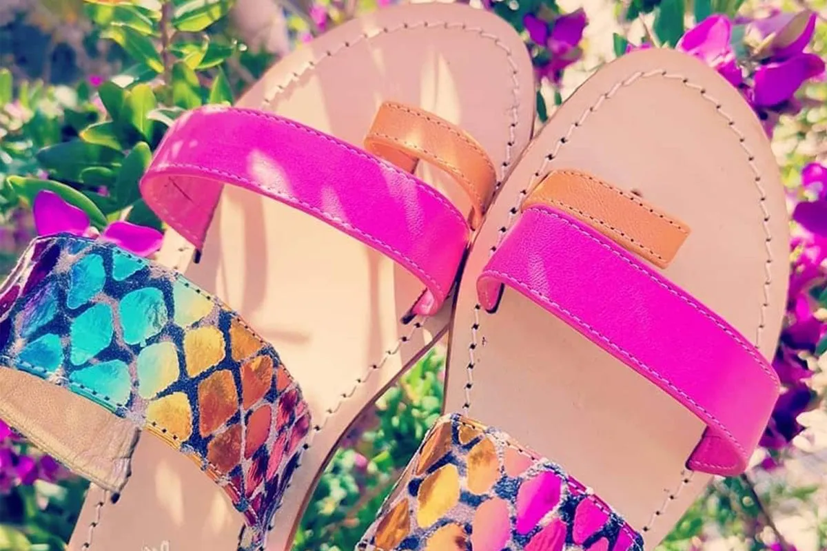 SIRENA mermaid Handmade Capri Sandal