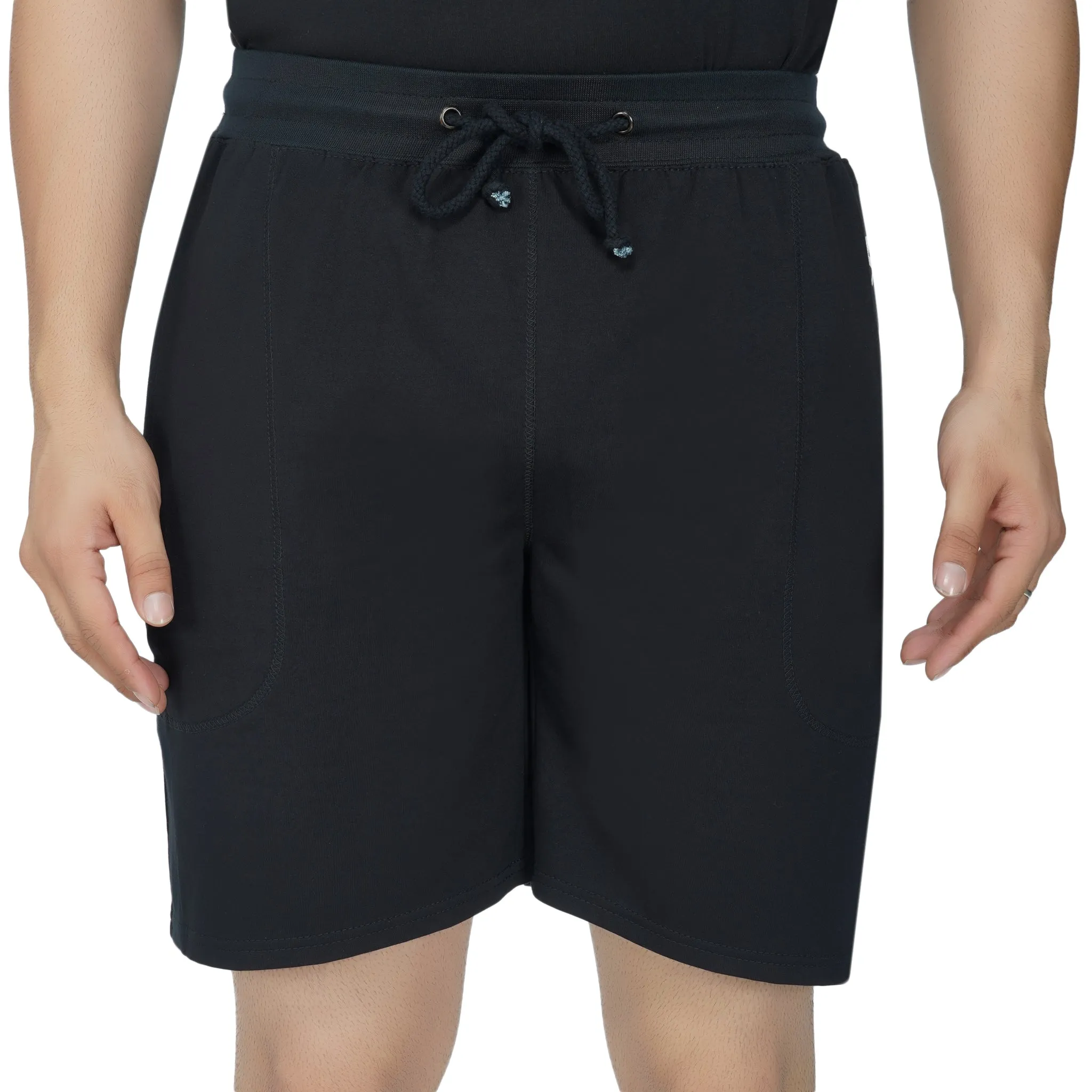 SLAY. Men's Activewear Black Sports Shorts