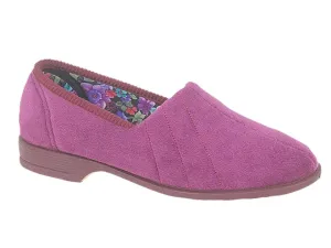 Sleepers LS392M Womens Roll Top Slipper