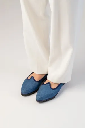 Slippers Pitti Denim Azul