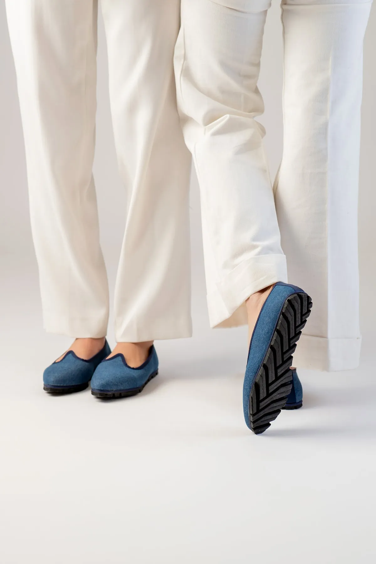 Slippers Pitti Denim Azul