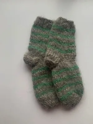 Socks Wool Organic Knitted
