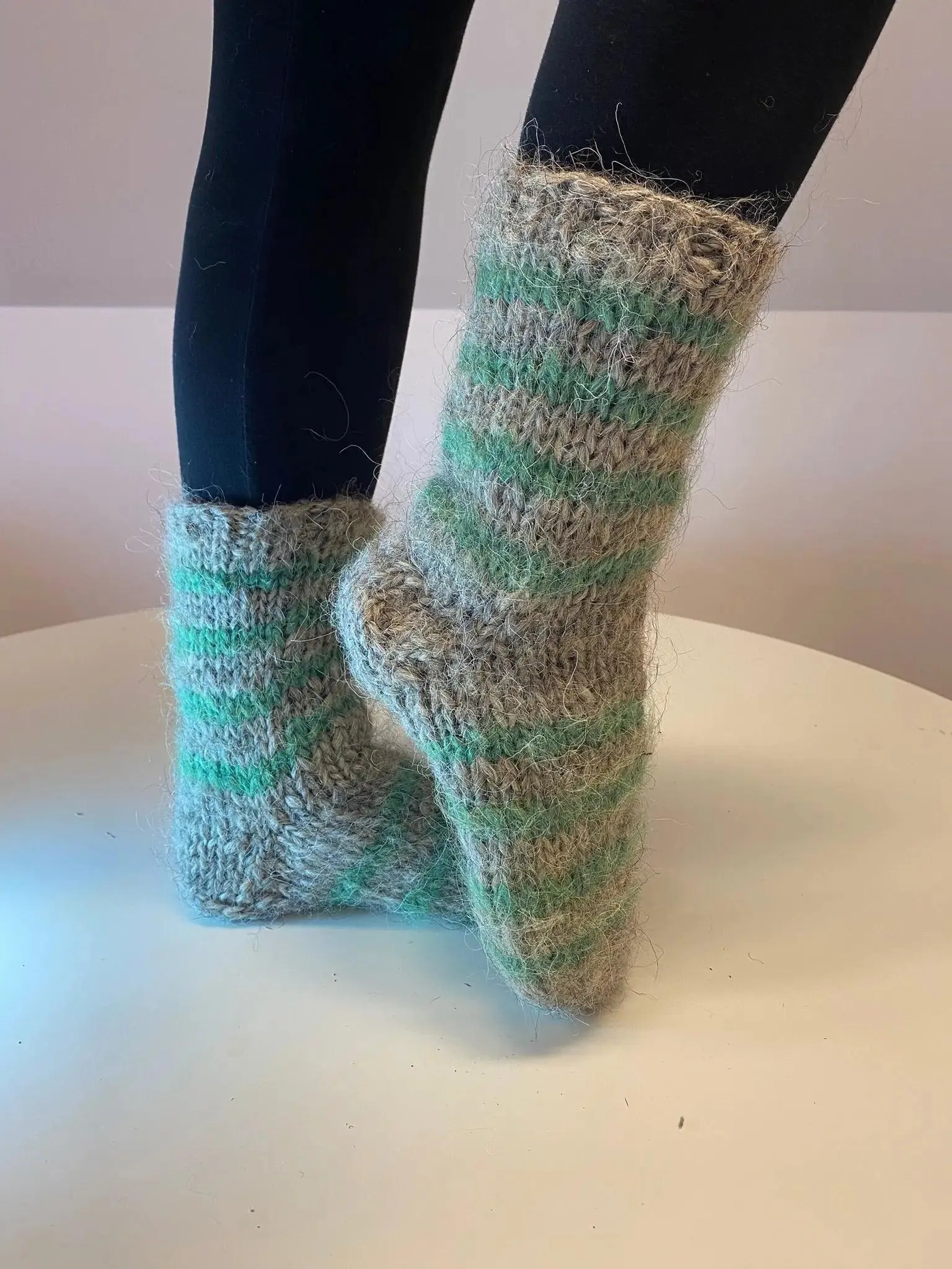 Socks Wool Organic Knitted