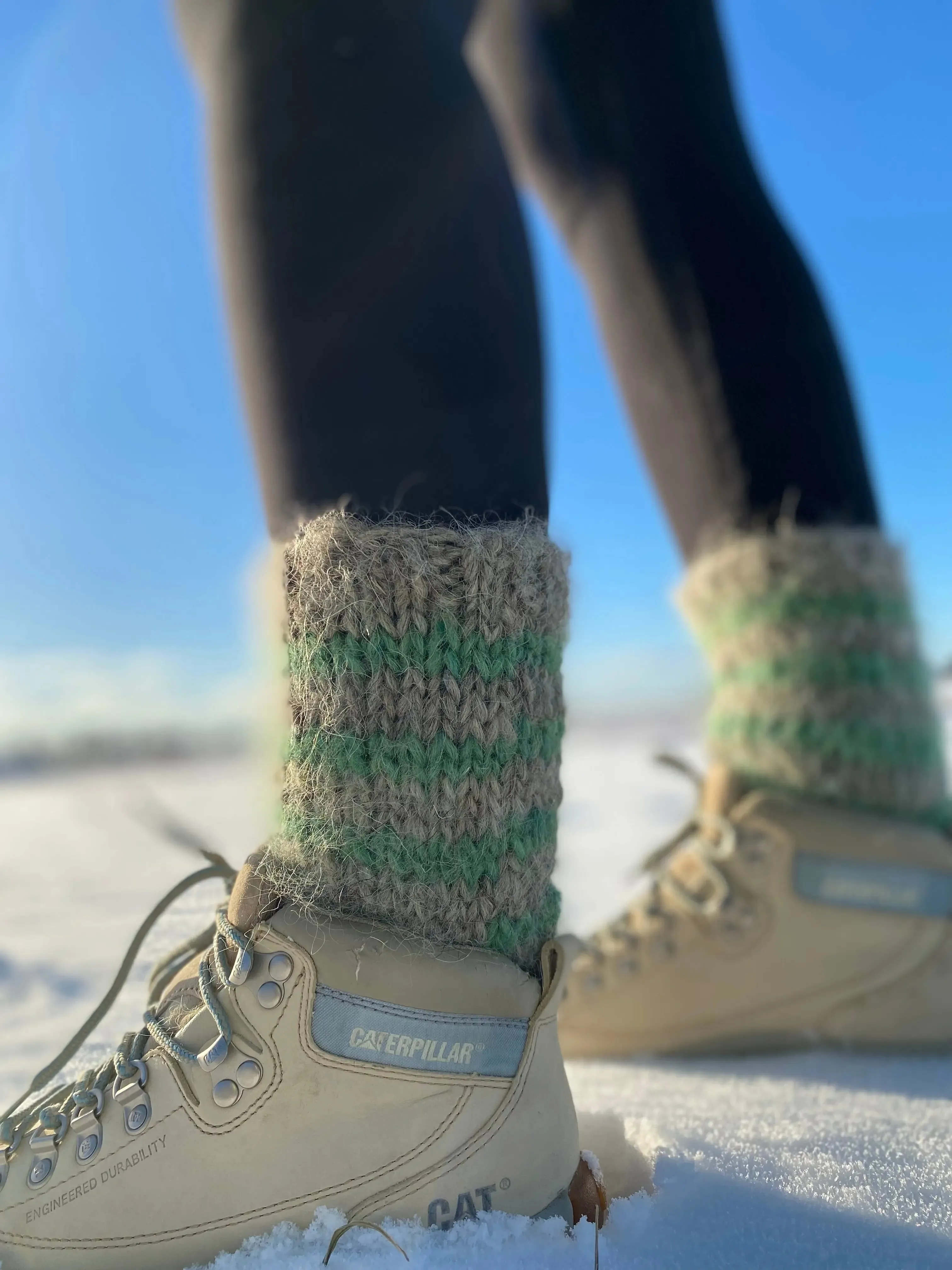 Socks Wool Organic Knitted
