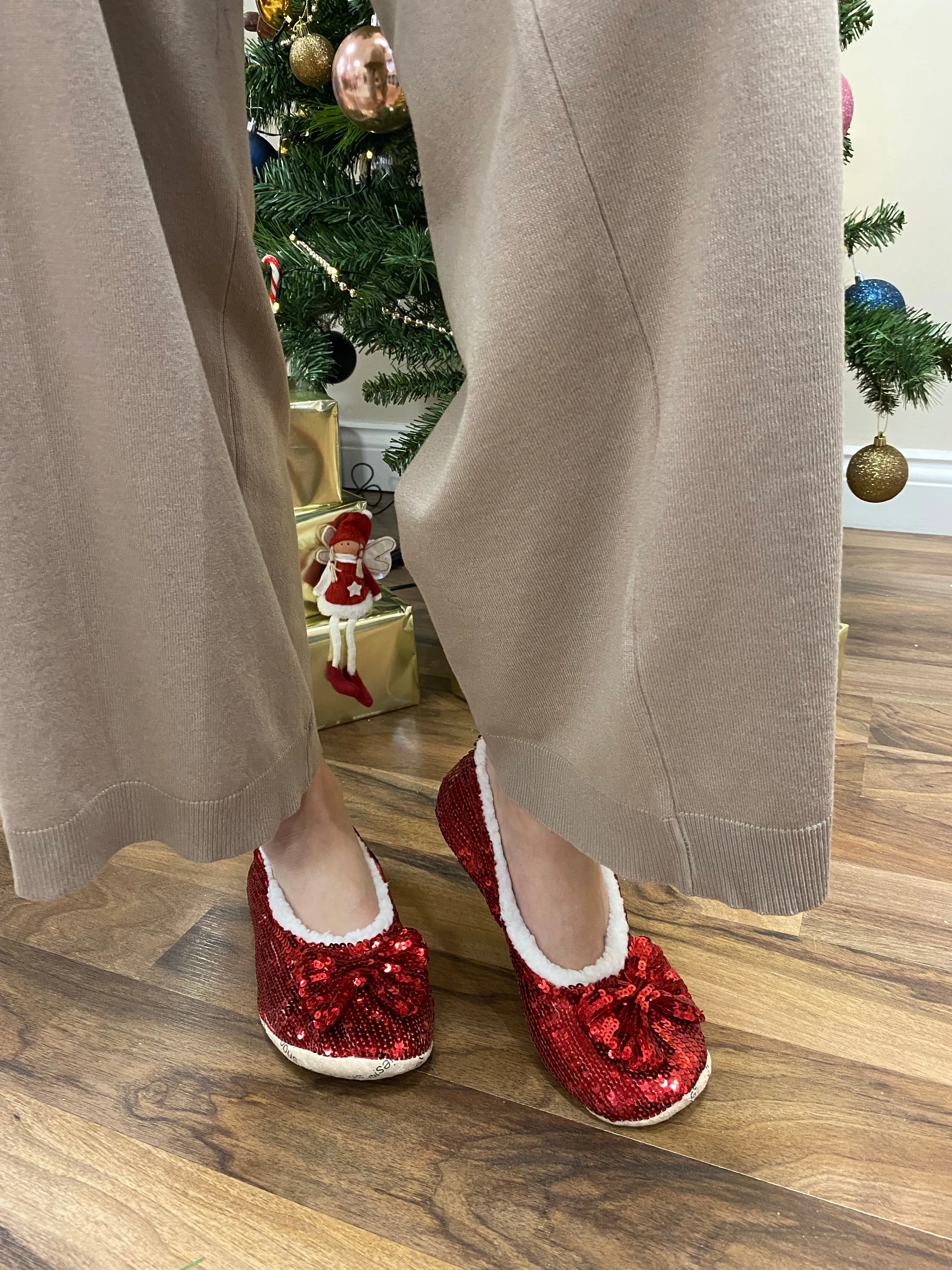 Sparkly Ballerina Snoozie Slippers