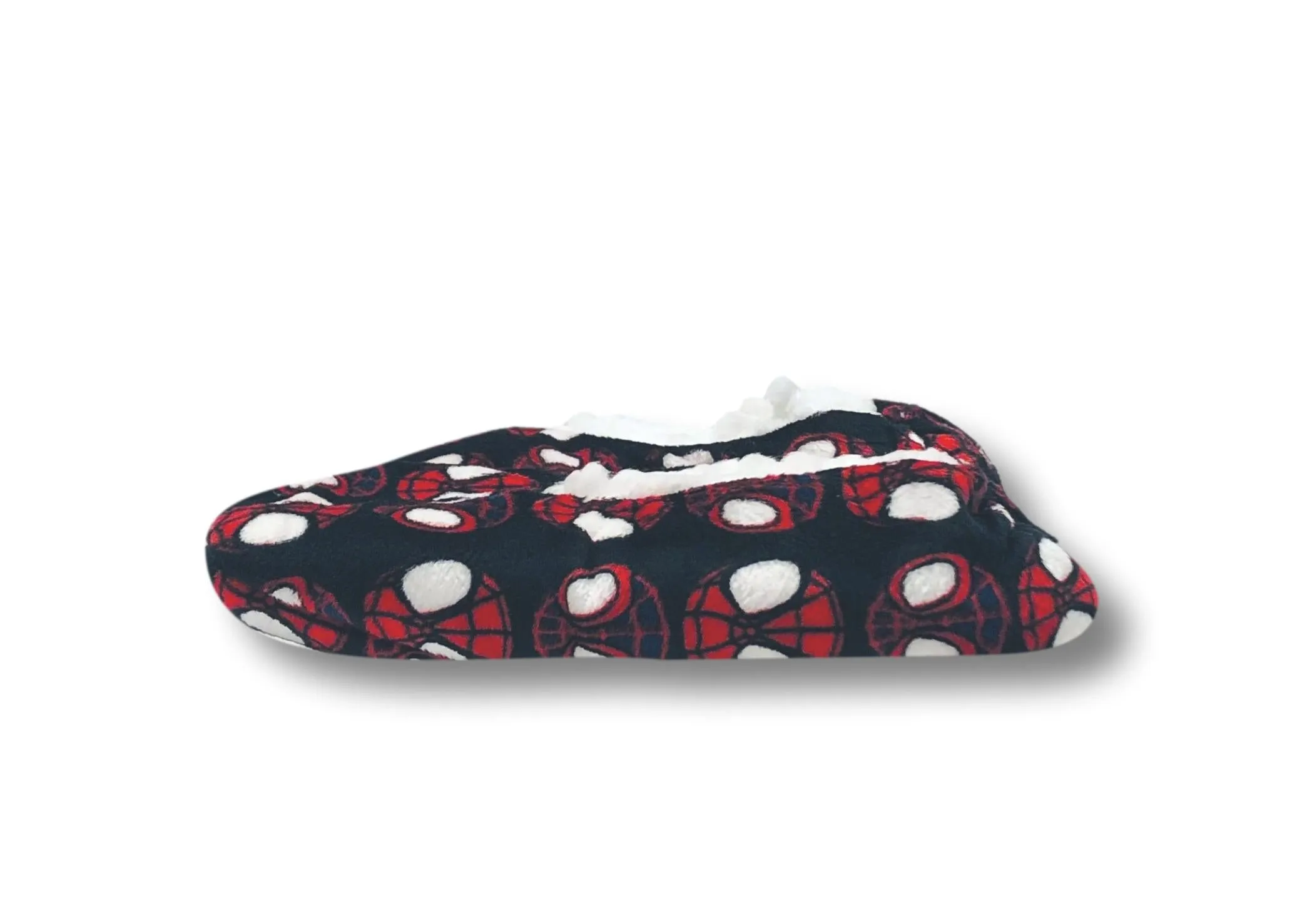Spider-Man Boys Slippers Fuzzy Slipper Socks for Toddlers and Kids