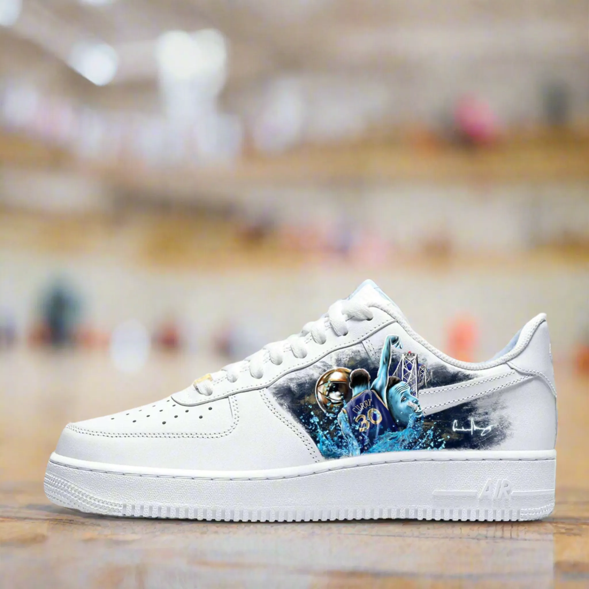 Splash | Steph Curry Inspired | Limited Edition Nike AF1