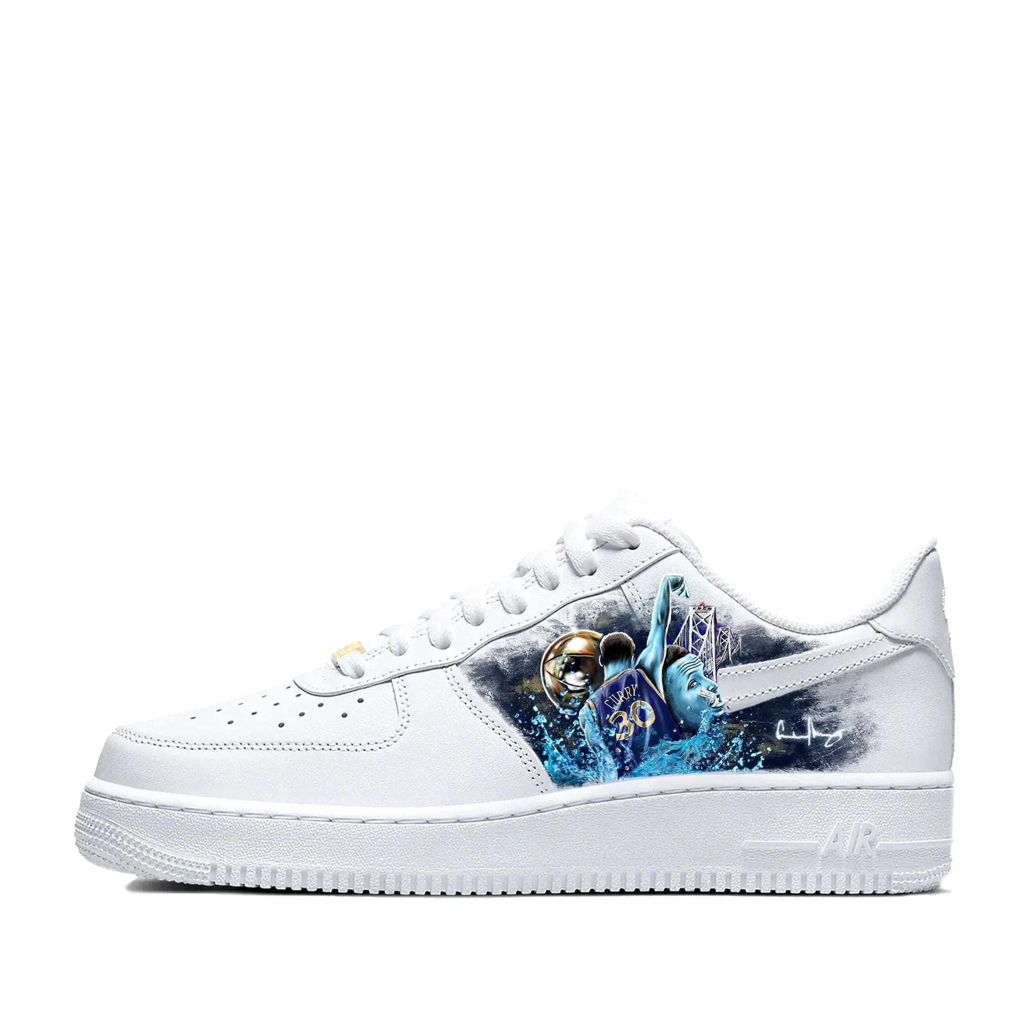 Splash | Steph Curry Inspired | Limited Edition Nike AF1
