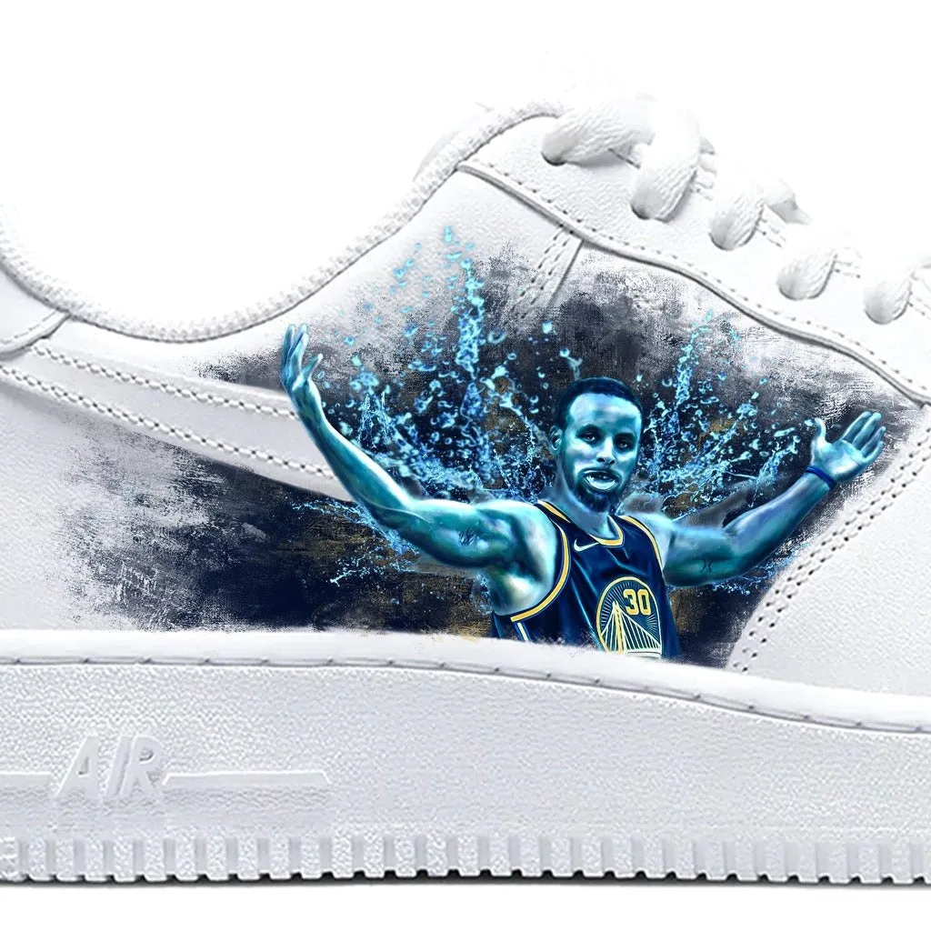 Splash | Steph Curry Inspired | Limited Edition Nike AF1